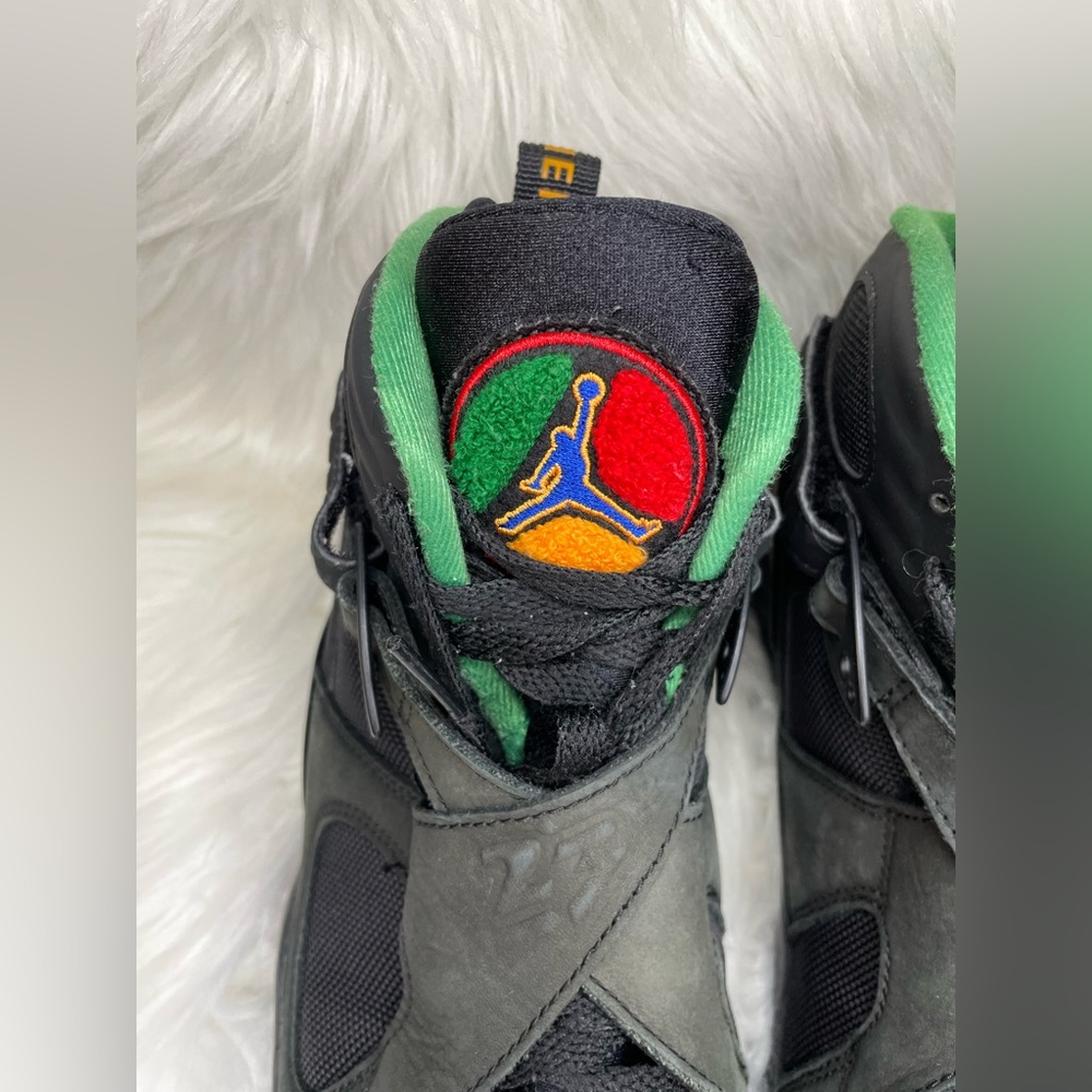Mens Jordan 8 Retro Tinker Air Raid Sneakers Shoes Size 9 - Picture 9 of 13
